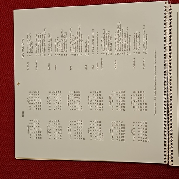 The Betsey Clark Friendship Calendar 1995 UNUSED frame the art HALLMARK Vtg. - Picture 9 of 12